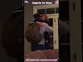 A soldier surprised his mother when he returned home 🥰#surprise #soldier #love #family #mom #fyp