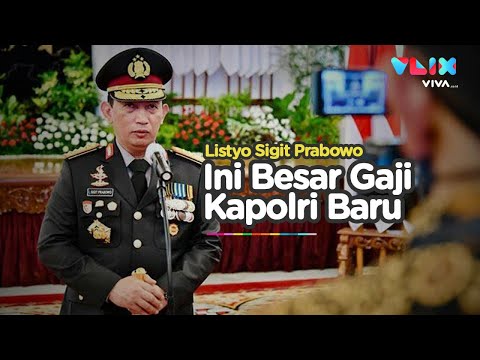 Listyo Sigit Prabowo Resmi Kapolri, Berapa Gaji dan Tunjangannya?