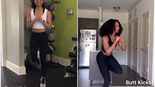 Butt Kicks + Modified | Ciera Johnson