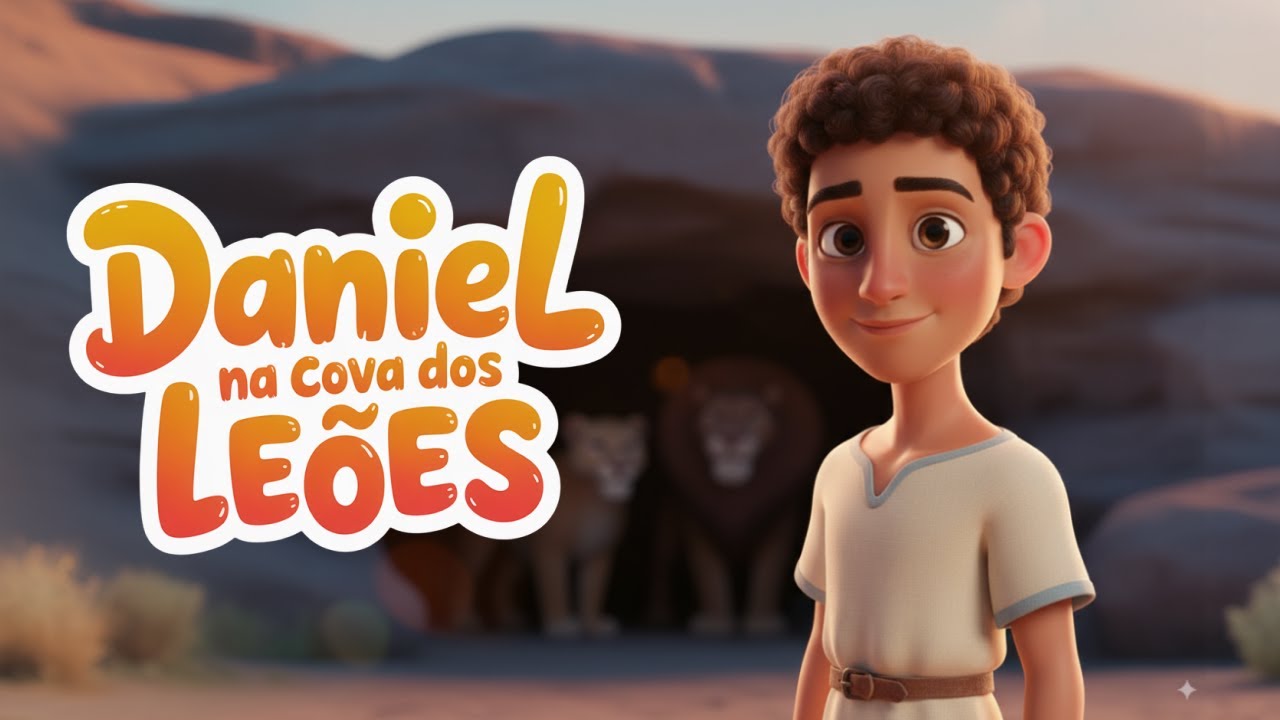 ⏱️ Hora da História ⏱️ Daniel na cova dos leões