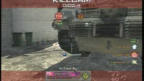 MW2 - Funny Killcam on Domination