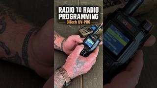 Radio-to-Radio Programming with the BiTech UV-PRO #Shorts