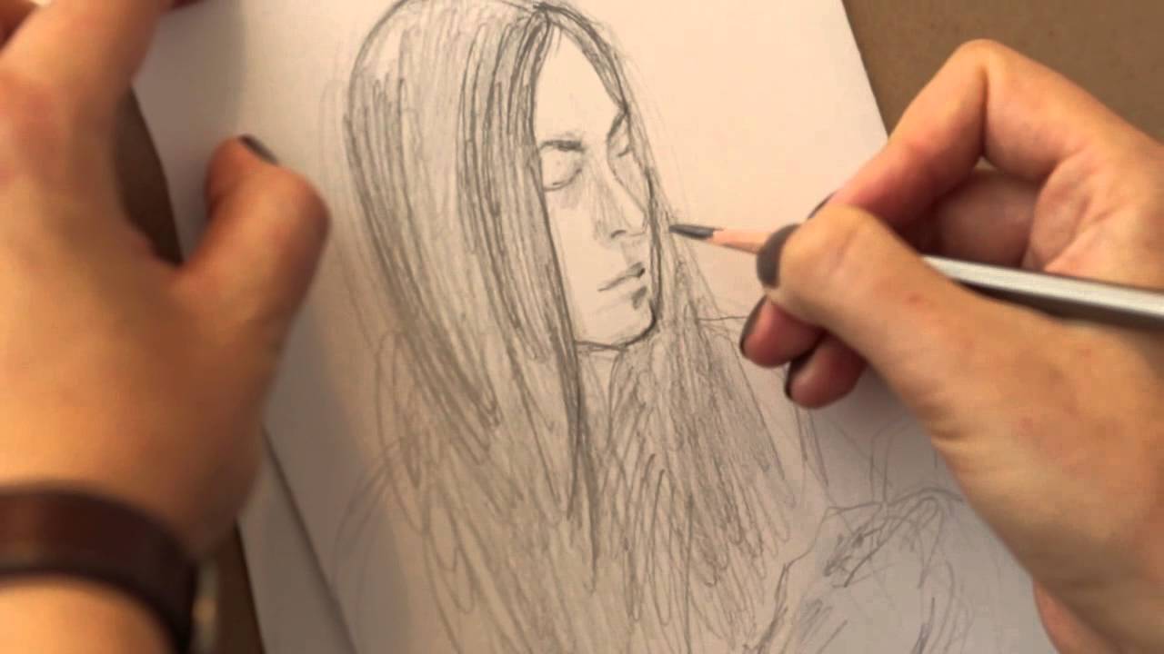 Уроки рисования портрета карандашом для начинающих