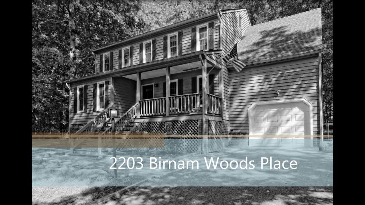 2203 Birnam Woods PL Richmond Real Estate Listing Virtual Tour YouTube