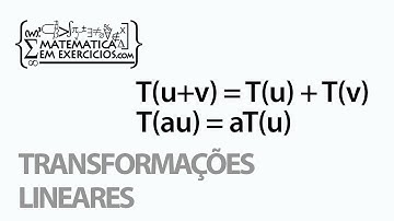 Álgebra Linear - Aula 13 - Transformações lineares - Prof. Gui