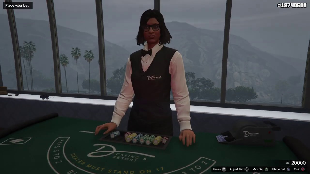 GTA V Black Jack Fool - YouTube