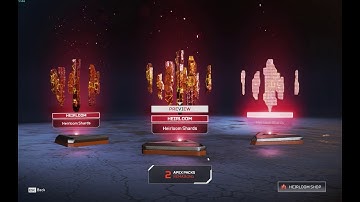 That feeling when you finally get the heirloom shards in Apex Legends