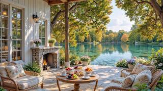 The Summer River Porch That Makes Every Morning Feel Special 🌞 Birds & Cozy Piano Music screenshot 4