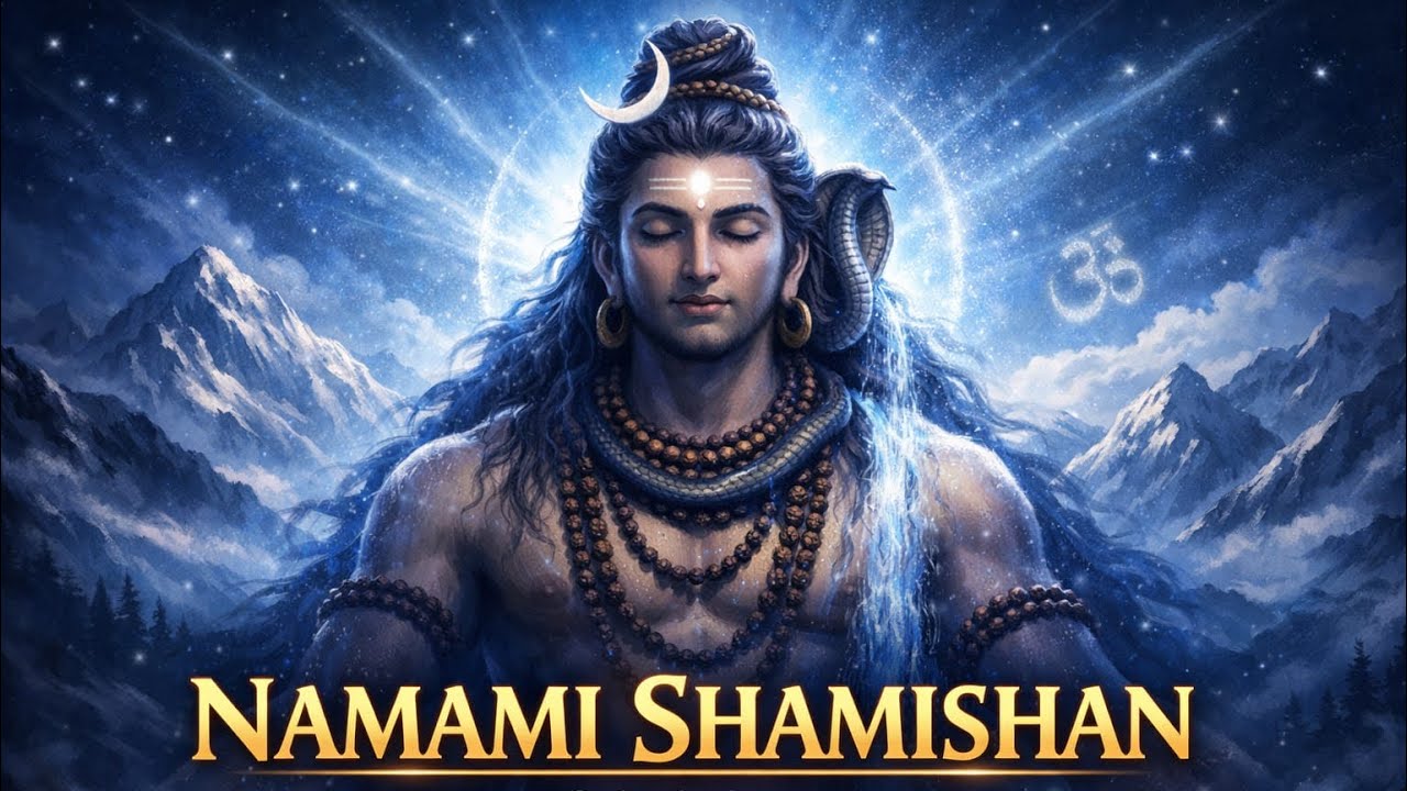 Namami Shamishan || Deep Peace Shiva Mantra For Mind Calm & Meditation || नमामि शमीशान || शिव मंत्र