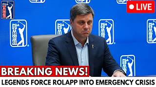 PGA Tour BOMBSHELL: Senior Tour Officials Challenge Brian Rolapp Behind Closed Doors
