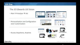 JD Edwards UXOne User Experience