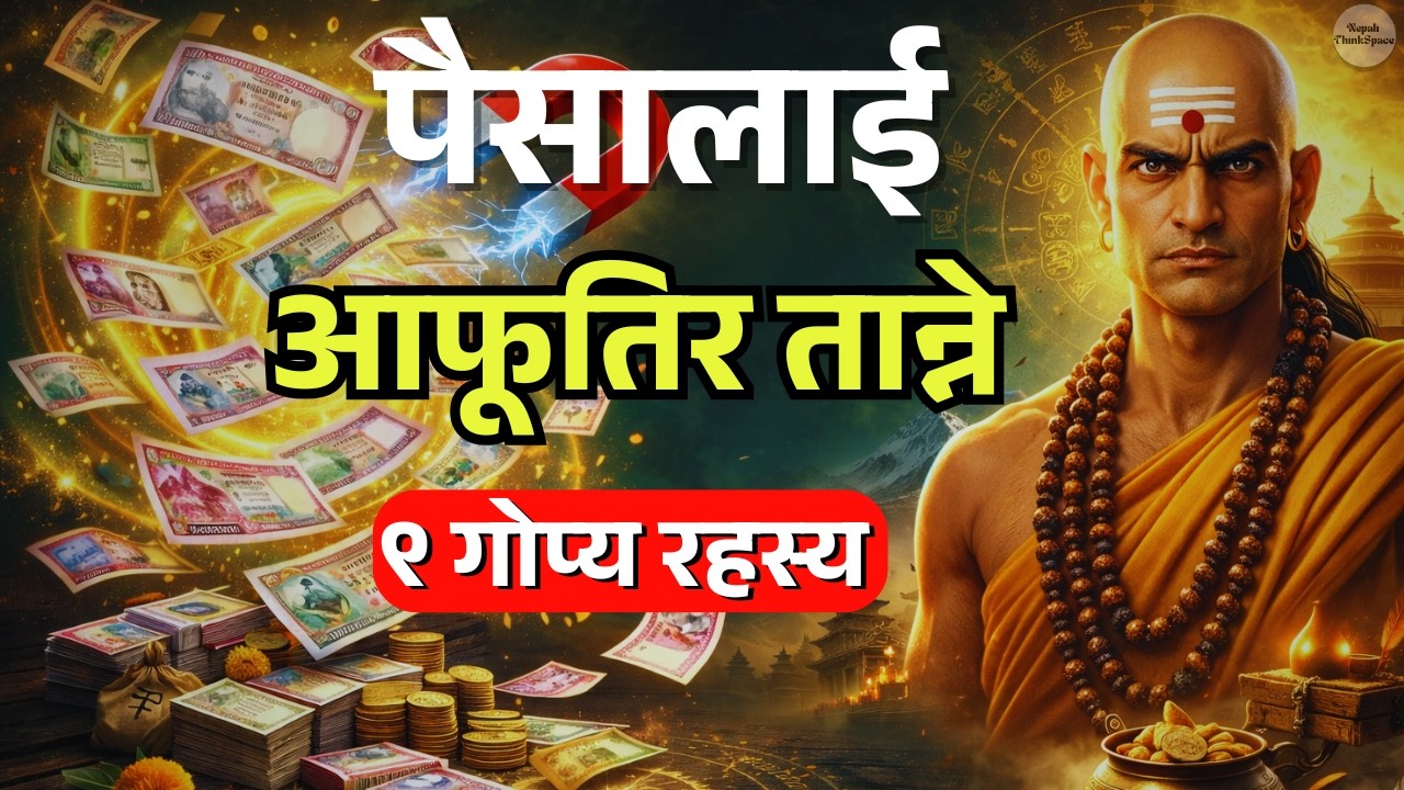 पैसालाई चुम्बक झैँ तान्ने ९ गोप्य नियम | चाणक्यको धन रहस्य | Chanakya Niti | Nepali ThinkSpace