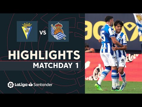 Resumen de Cádiz CF vs Real Sociedad (0-1)