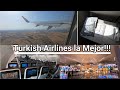 Mi primer vuelo a Turquía 🛩️ | Volando con Turkish Airlines🇹🇷