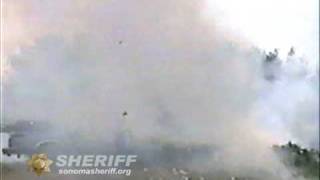 Bomb Squad Fireworks Demonstration, Sonoma County Sheriff video