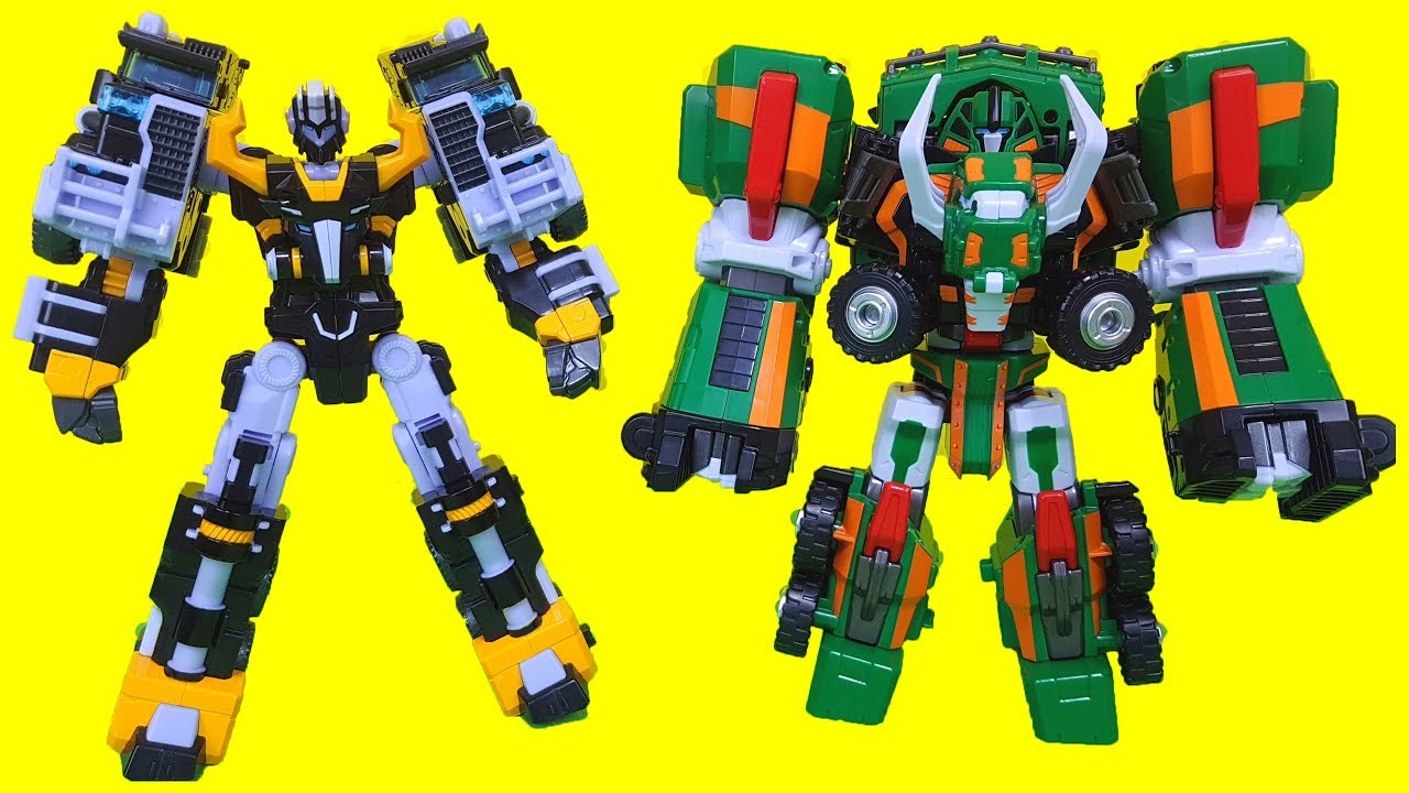 Tobot Toys - Tobot V BigTrail, Troll, BigTroll Robot toys - YouTube