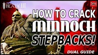 Infinity Blade 3: HOW TO CRACK MINNOCH STEPBACKS! (Dual Guide) screenshot 4