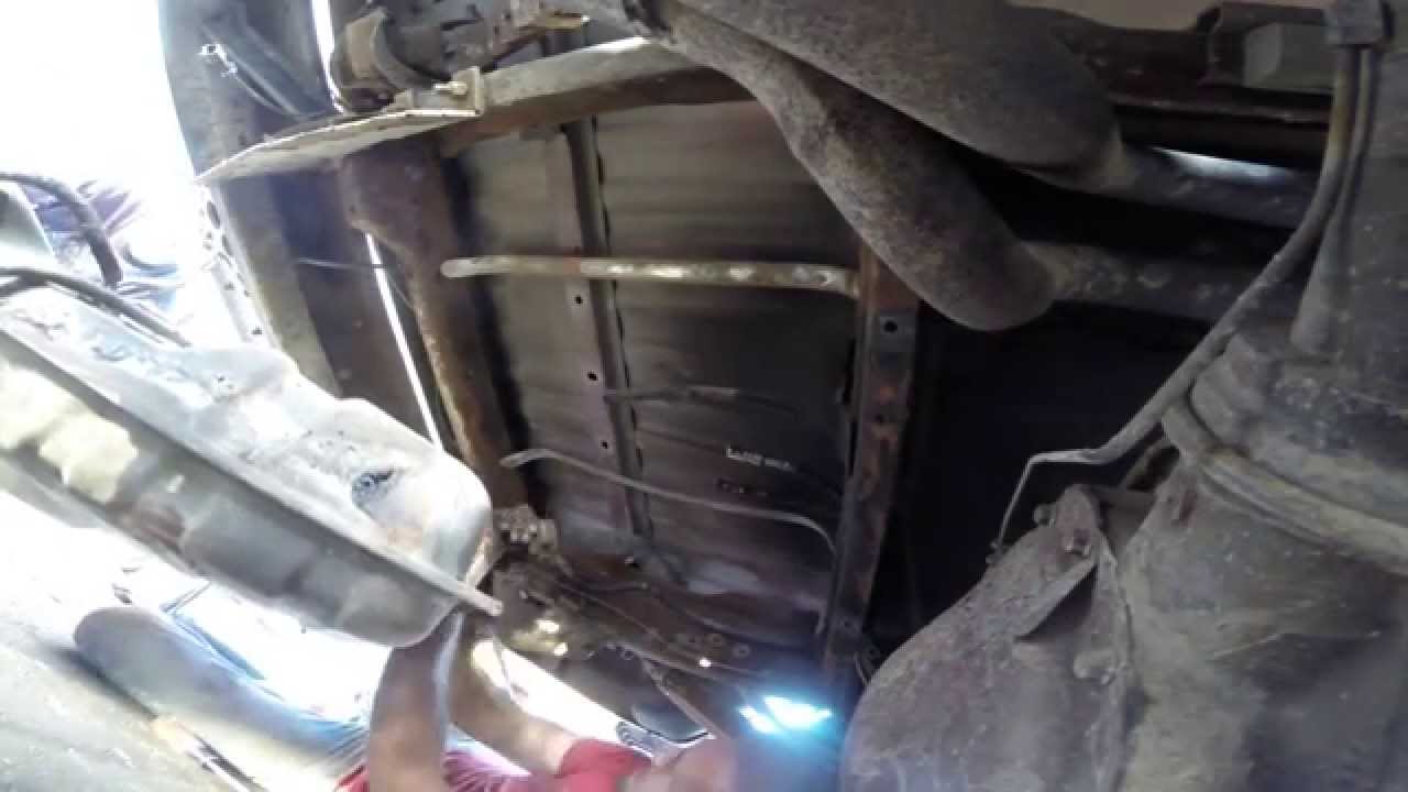 Removing Fuel Tank -Fuel Pump Ford F150-F350(rear) - YouTube 2009 ford f 150 fuse box location 