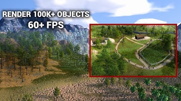 How I Render 100K+ Variable Objects Using Burst-Compiled Parallel Jobs – Draw Calls