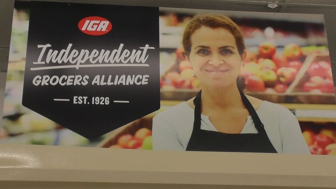 The Grand Opening and Ribbon Cutting at Lavigne's IGA of Waddington