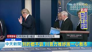 20200326中天新聞 2.2兆振興經濟方案 參院逾60票支持通過