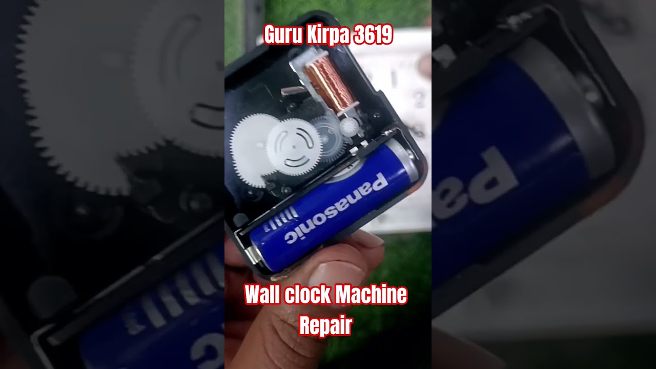 wALL CLOCK MACHINE REPAIR