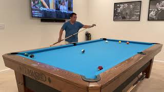 Diamond 9’ Pro-Am Pool Table - #RO153