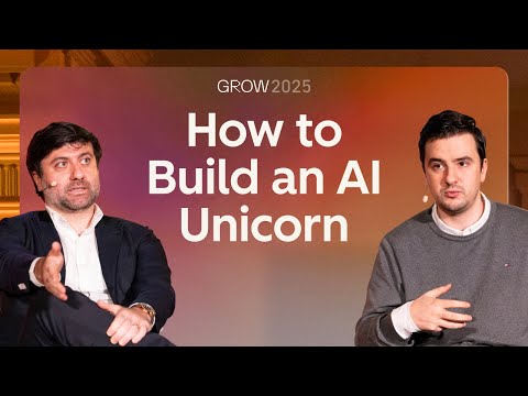 How to Build an AI Unicorn (From Founders Who Did It) | GROW EUROPE 2025 | HubSpot Live