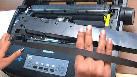 TVS Dot matrix printer installation