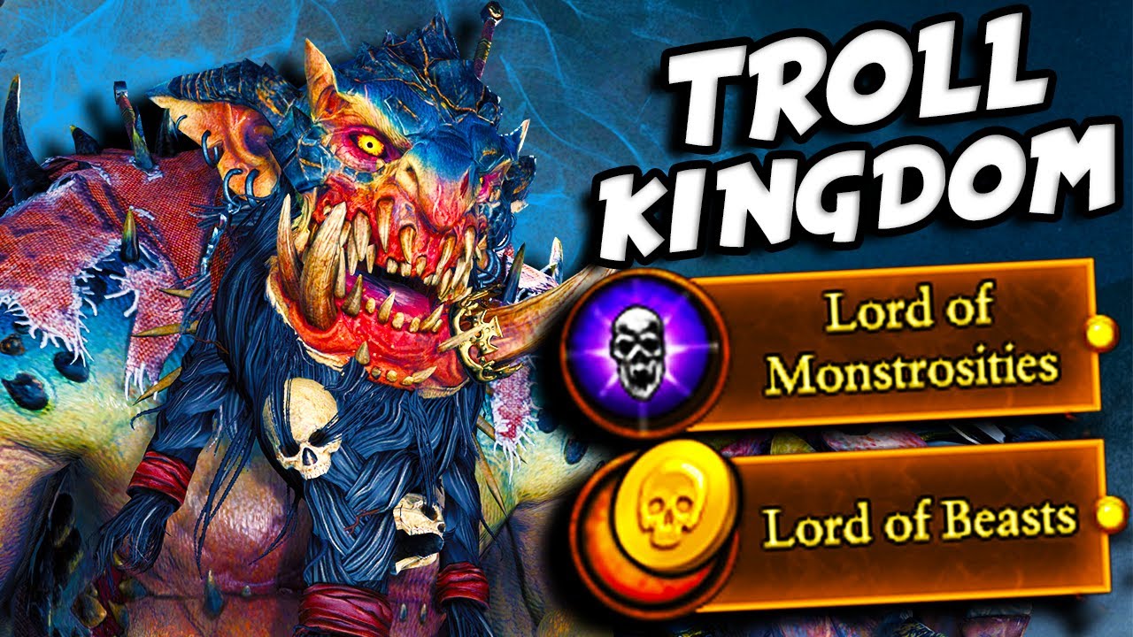 Leading the Troll Kingdom to Glory as Throgg in Total War: Warhammer 3!