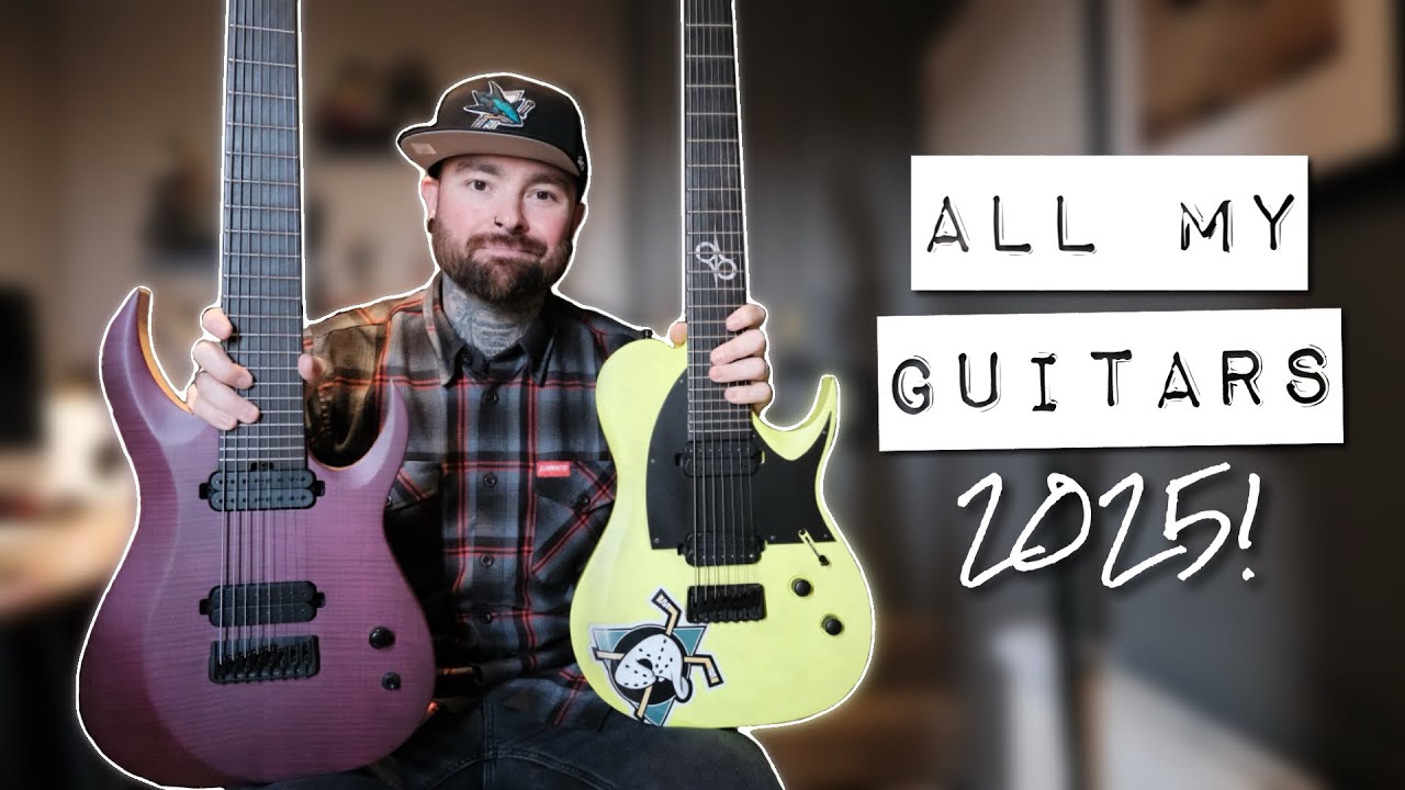 My Guitar Collection 2025 - YouTube