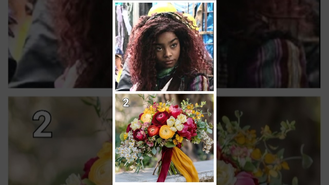 Choose your favorite bouquet of flowers (Part 3) #descendants