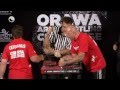 Ján Germanus vs Mariusz Grochowski Orawa Armwrestling Challenge Jablonka 2012