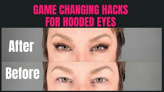 The BEST Lifting Hacks for Hooded, Down-turned Eyes! screenshot 1
