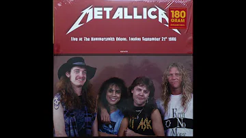 Metallica - Live At The Hammersmith Odeon, London September 21st 1986 (Full Bootleg)