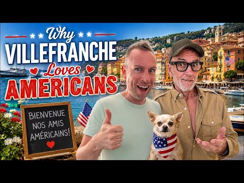 Why Villefranche Loves Americans?!🇫🇷🇺🇸⚓️