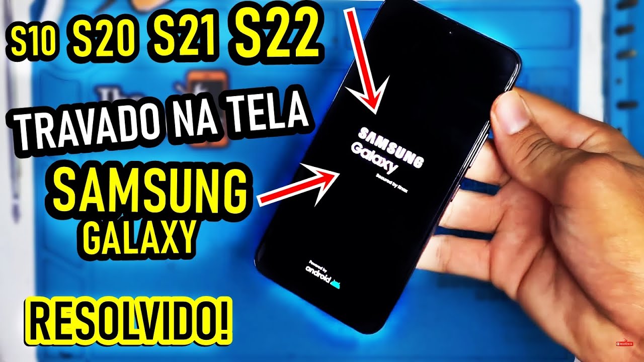 CELULAR Travado na tela inicial Samsung Galaxy? TENTE ISSO ANTES DE ...