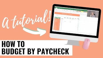 Budget by Paycheck Excel Template