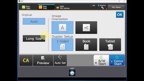 double sided scanning using the SHARP MX6070N
