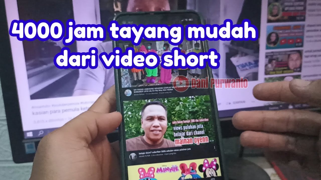 Kejar jam tayang mudah pakai video short / pemula wajib tahu YouTube