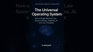 Universal Operating System: How a Single Network Law Governs Brains, Galaxies, AI and Your Thoughts