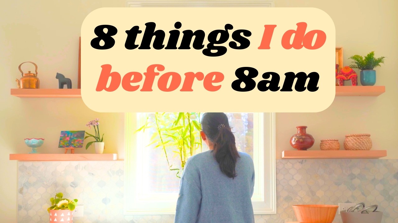 Morning Habits I Wish I Started Sooner