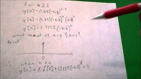 Iterative Solution of Difference Equation (Part 2 of 2)