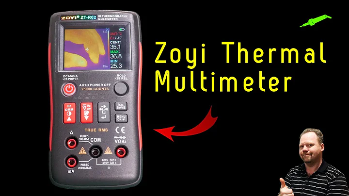 🔴 How Good Is The NEW Zoyi ZT-R02 IR Thermography Multimeter - My Review - No.1431