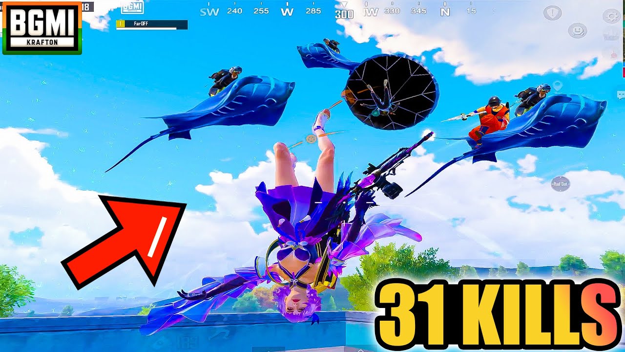 King Of 3rd Party Attack In BGMI | 31 Kills 8000 Damage | Solo Vs Squad ...