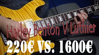 Harley Benton & Luthier - 220€ vs. 1600€   [Semi Hollow Guitars]