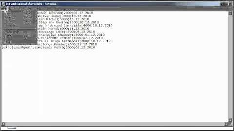 DI platform - how to save a file with special symbols in UTF-8 encoding