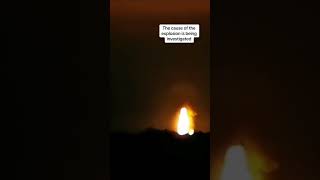 Oxfordshire: Huge fireball lights up sky after 'explosion'