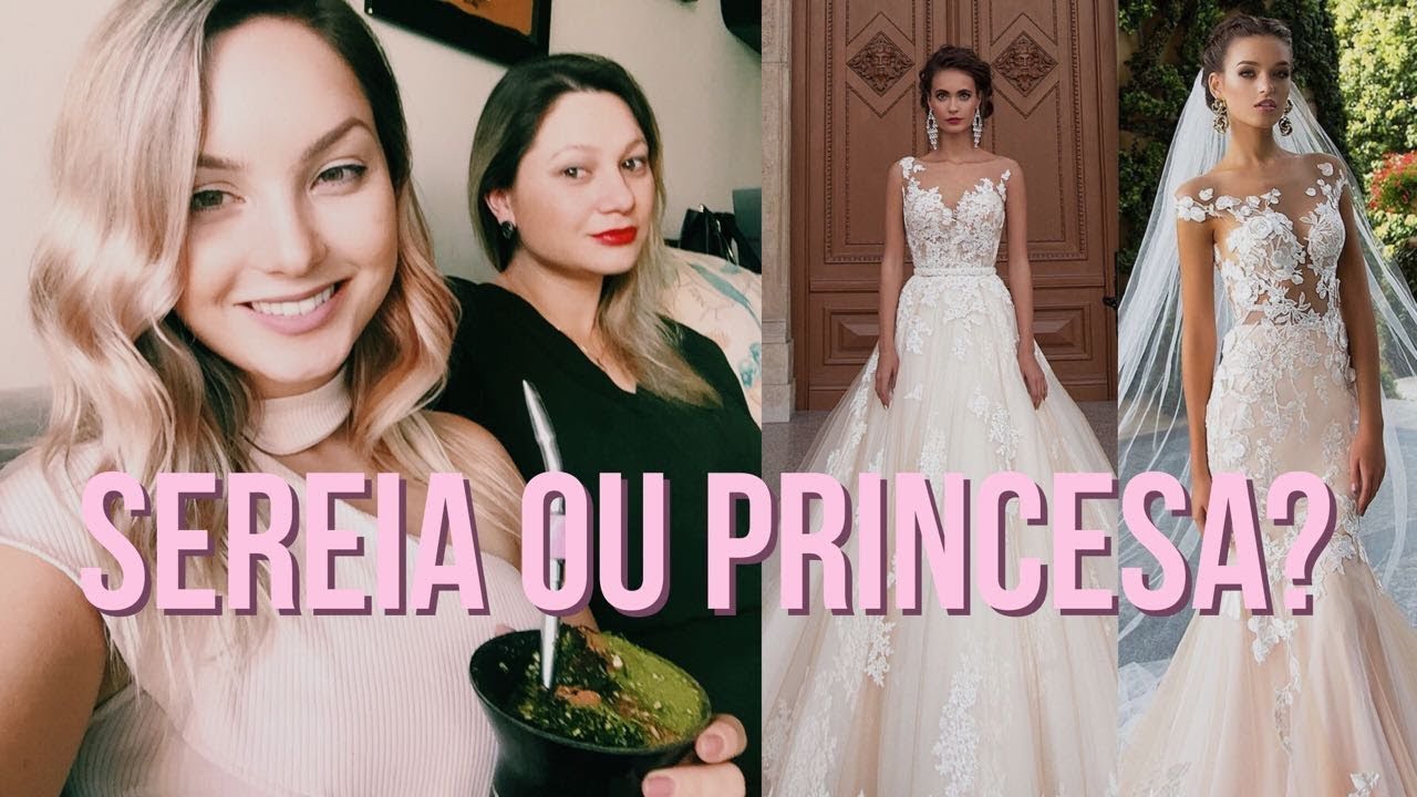 Vestido de noiva princesa VS vestido de noiva sereia: Qual escolher?