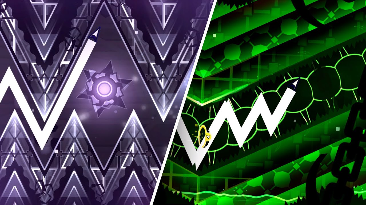 TOP 10 Hardest Levels (Nine Circles) - Geometry Dash - YouTube